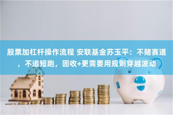 股票加杠杆操作流程 安联基金苏玉平：不赌赛道，不追短跑，固收+更需要用规则穿越波动