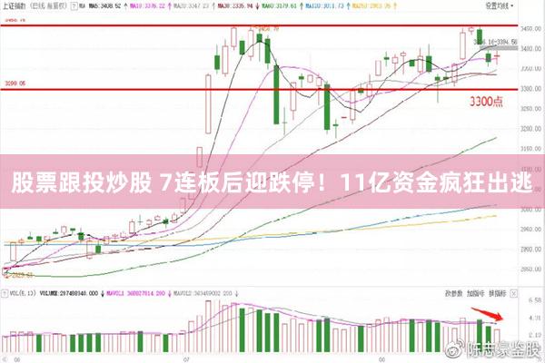 股票跟投炒股 7连板后迎跌停！11亿资金疯狂出逃