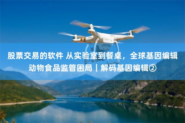股票交易的软件 从实验室到餐桌，全球基因编辑动物食品监管困局｜解码基因编辑②