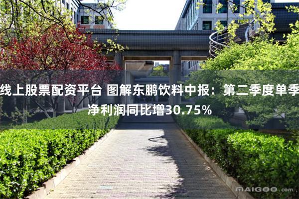 线上股票配资平台 图解东鹏饮料中报：第二季度单季净利润同比增30.75%