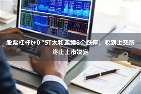股票杠杆t+0 *ST太和连续8个跌停!收到上交所终止上市决定