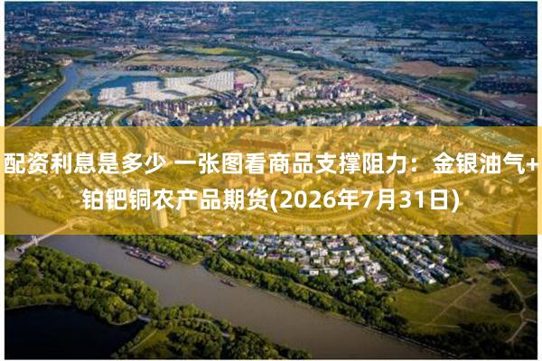 配资利息是多少 一张图看商品支撑阻力：金银油气+铂钯铜农产品期货(2026年7月31日)